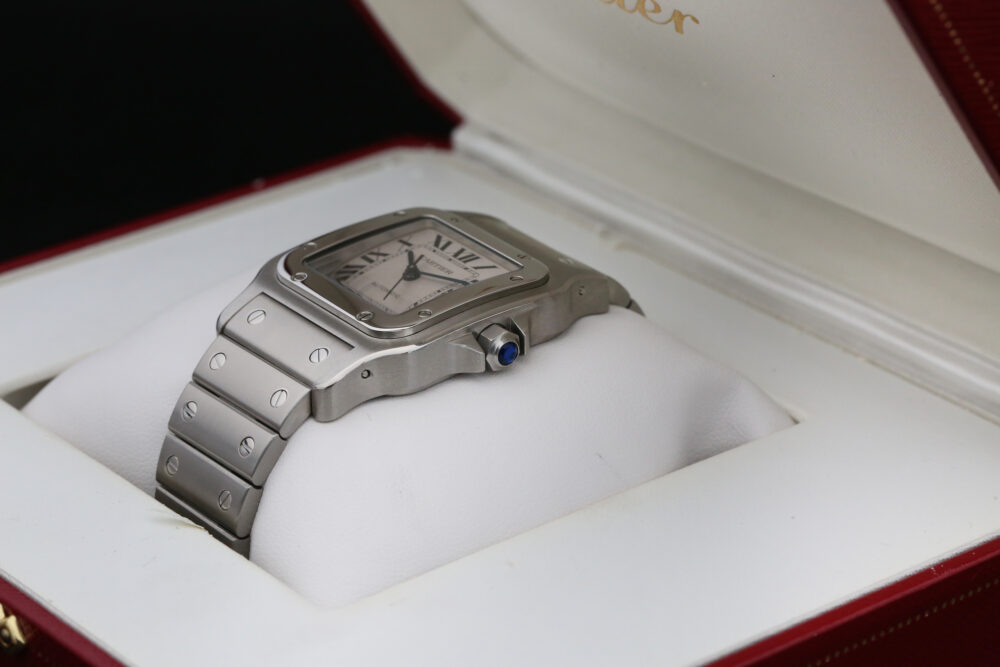 Cartier W20098D6 White SANTOS 36mm 2013 - Image 6