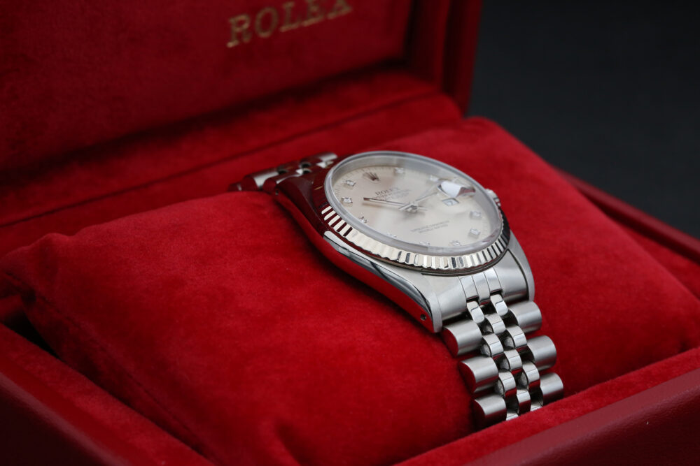 Rolex 16234 Silver DATEJUST 36mm 1990 - Image 6