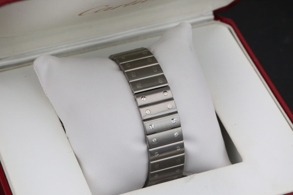 Cartier W20098D6 White SANTOS 36mm 2013 - Image 8