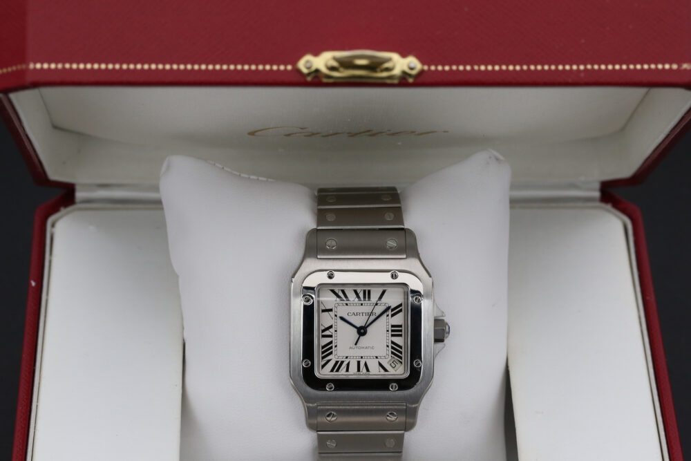 Cartier W20098D6 White SANTOS 36mm 2013 - Image 4