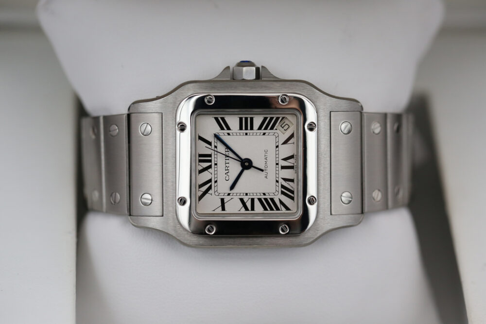 Cartier W20098D6 White SANTOS 36mm 2013 - Image 3