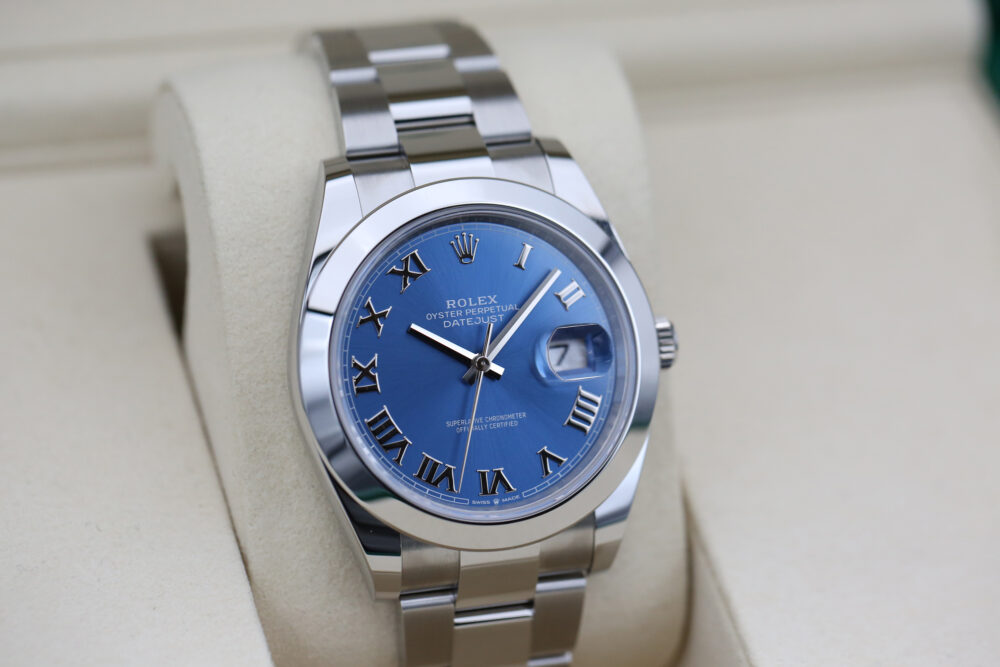 Rolex 126300 Blue Azzuro DATEJUST 41mm 2025 - Image 2
