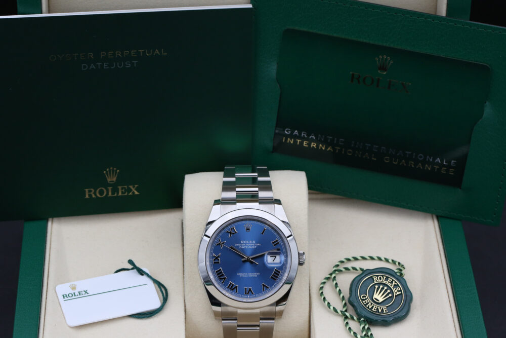 Rolex 126300 Blue Azzuro DATEJUST 41mm 2025 - Image 5